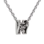 1.50 Carat Cluster Diamond Pendant Necklace 14K - White Gold