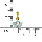 Delicate Bloom Trinity Diamond Pendant