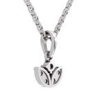 0.25 Carat Trinity Bloom Pendant 14K - White Gold