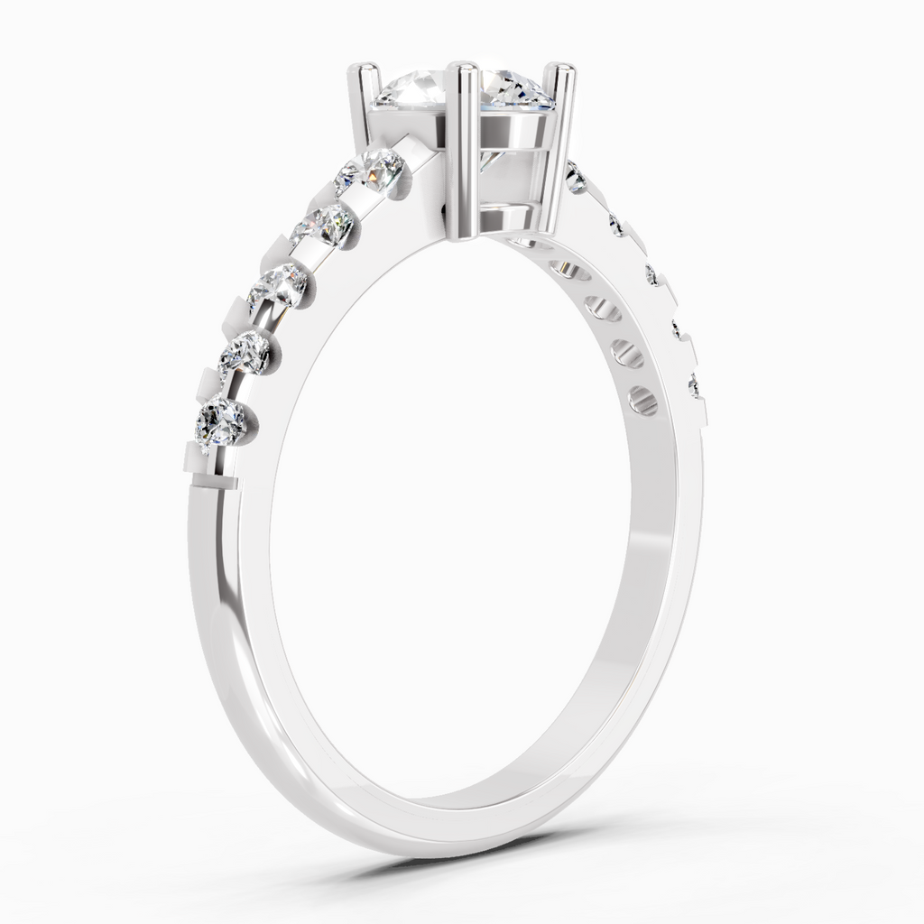 1.12 Carat Solitaire Diamond Ring