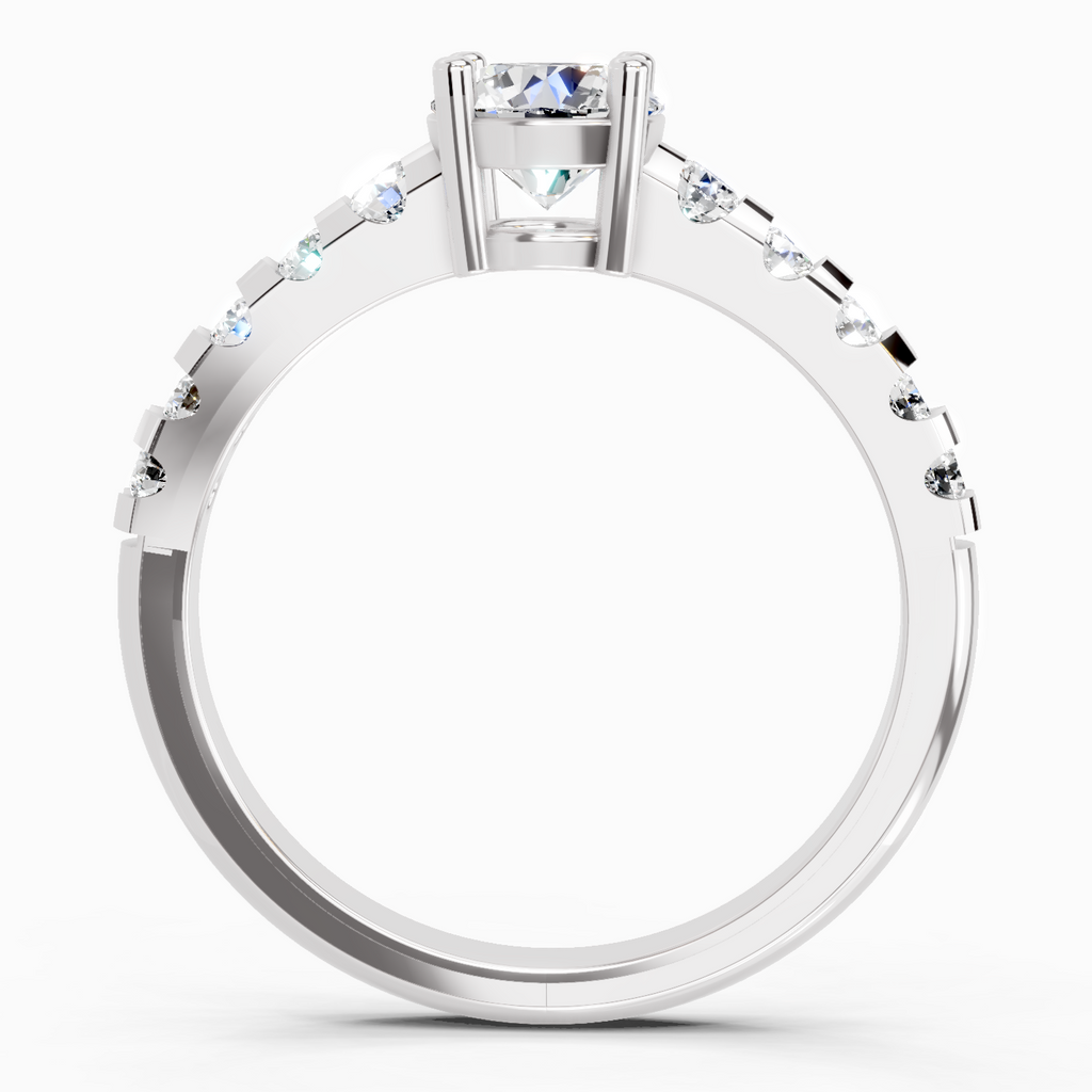 1.12 Carat Solitaire Diamond Ring