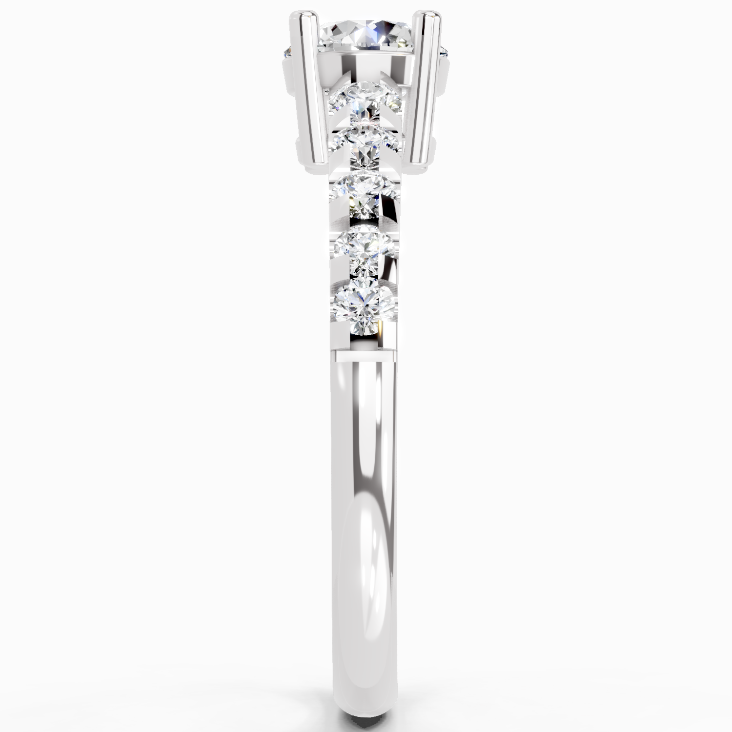 1.12 Carat Solitaire Diamond Ring