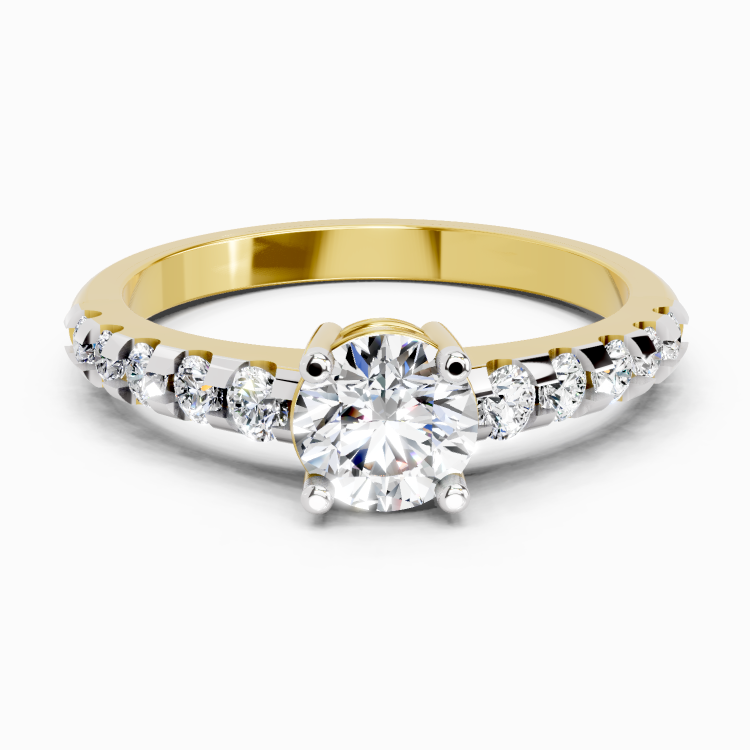 1.12 Carat Solitaire Diamond Ring