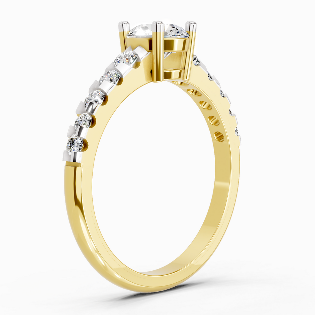 1.12 Carat Solitaire Diamond Ring
