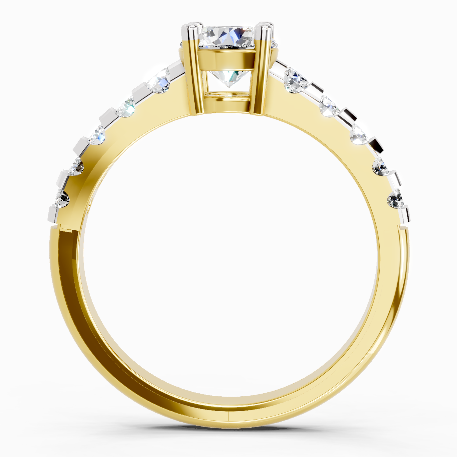 1.12 Carat Solitaire Diamond Ring