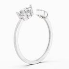 0.55 Carat Pear Ring