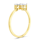 0.46 CT Marquise Diamond Cluster Ring in