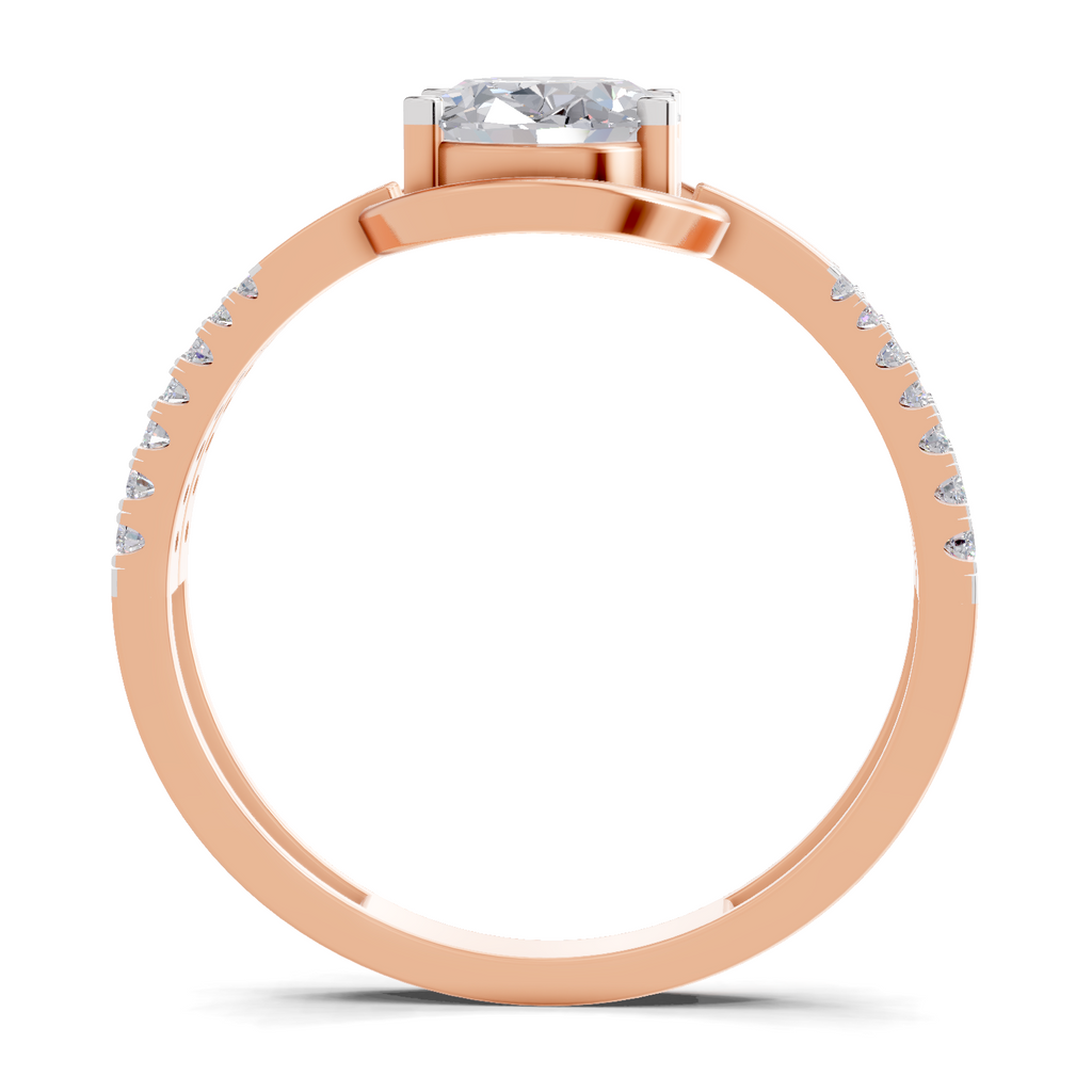 1.39 Carat Celeste Oval Promise Engagement Ring