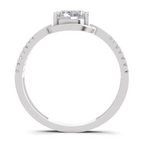 1.39 Carat Celeste Oval Promise Engagement Ring