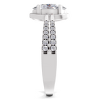 1.39 Carat Celeste Oval Promise Engagement Ring