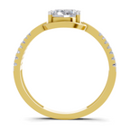 1.39 Carat Celeste Oval Promise Engagement Ring