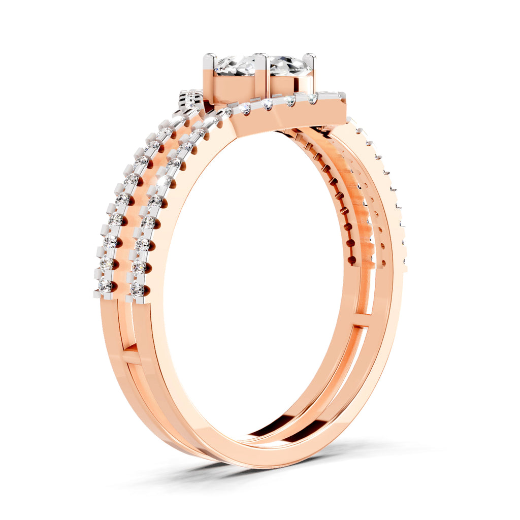0.65 Carat Oval Shape Diamond Ring