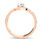 0.65 Carat Oval Shape Diamond Ring