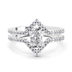 0.65 Carat Oval Shape Diamond Ring