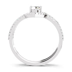0.65 Carat Oval Shape Diamond Ring