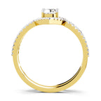 0.65 Carat Oval Shape Diamond Ring