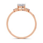 1.11 Carat Lunar Halo Promise Engagement Ring