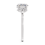 1.11 Carat Lunar Halo Promise Engagement Ring