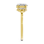 1.11 Carat Lunar Halo Promise Engagement Ring