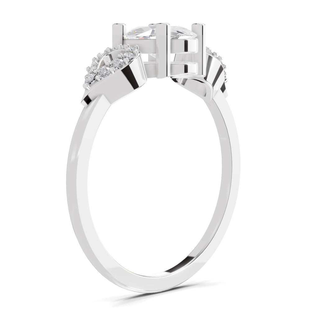 1.07 Carat Oval Shape Engagement Ring
