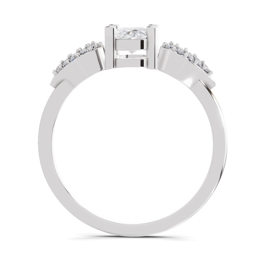 1.07 Carat Oval Shape Engagement Ring