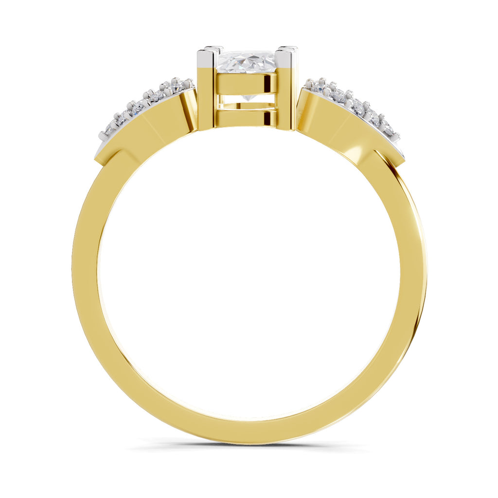 1.07 Carat Oval Shape Engagement Ring