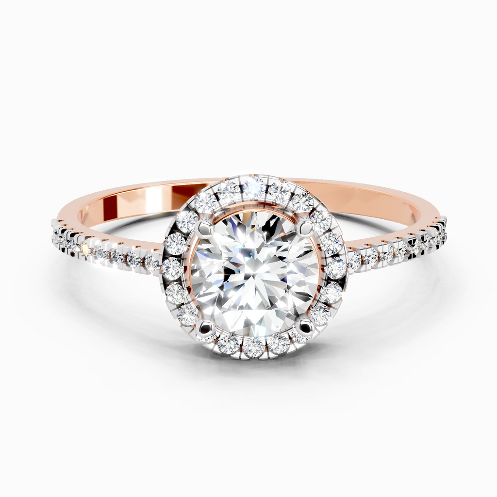 1.07 Carat Oval Shape Engagement Ring