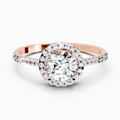 1.07 Carat Oval Shape Engagement Ring