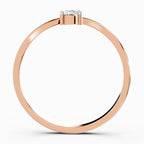 Sparkles 0.23 Ct Pear Shape Diamond Ring in 14K Gold