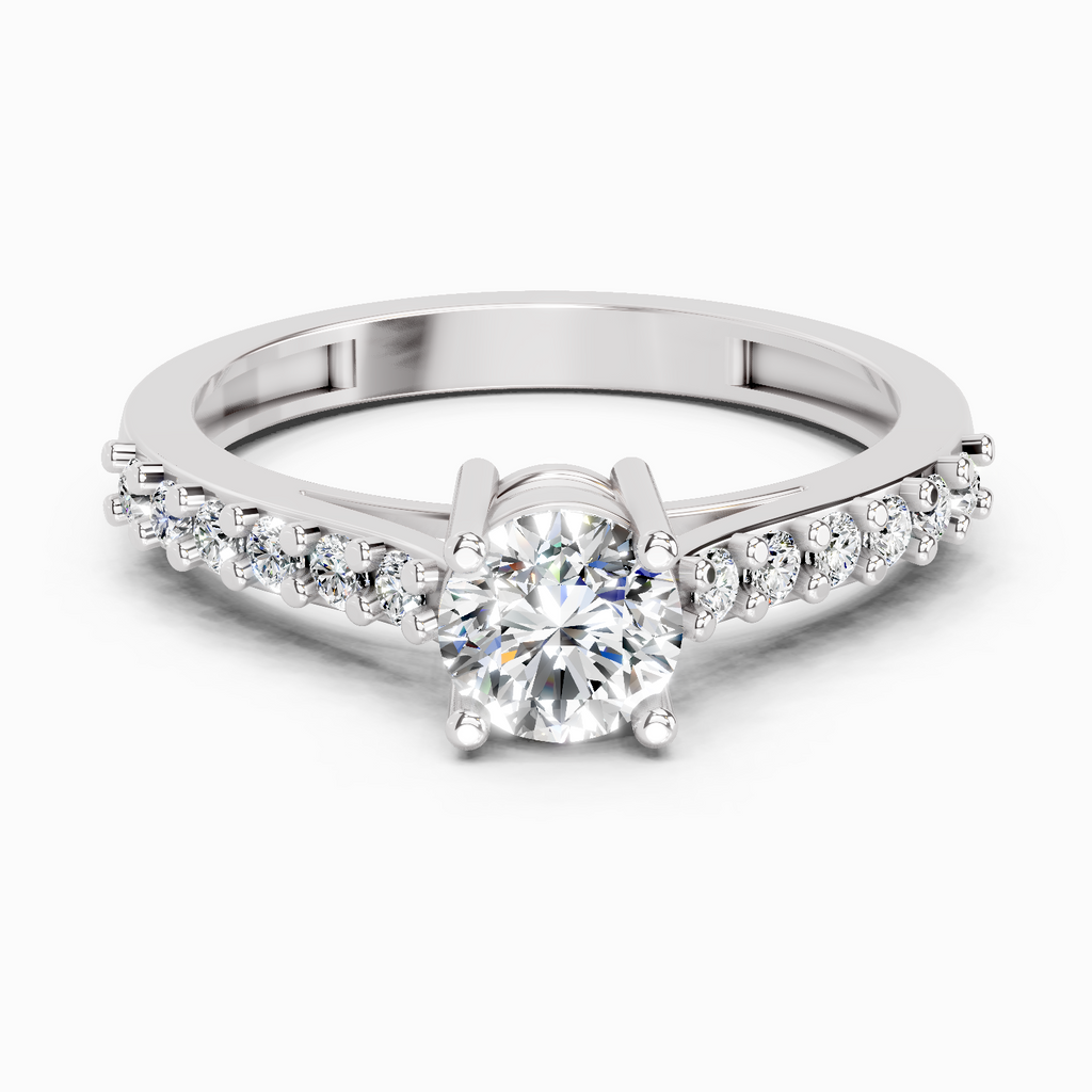 0.75 Carat Diamond Solitaire Ring