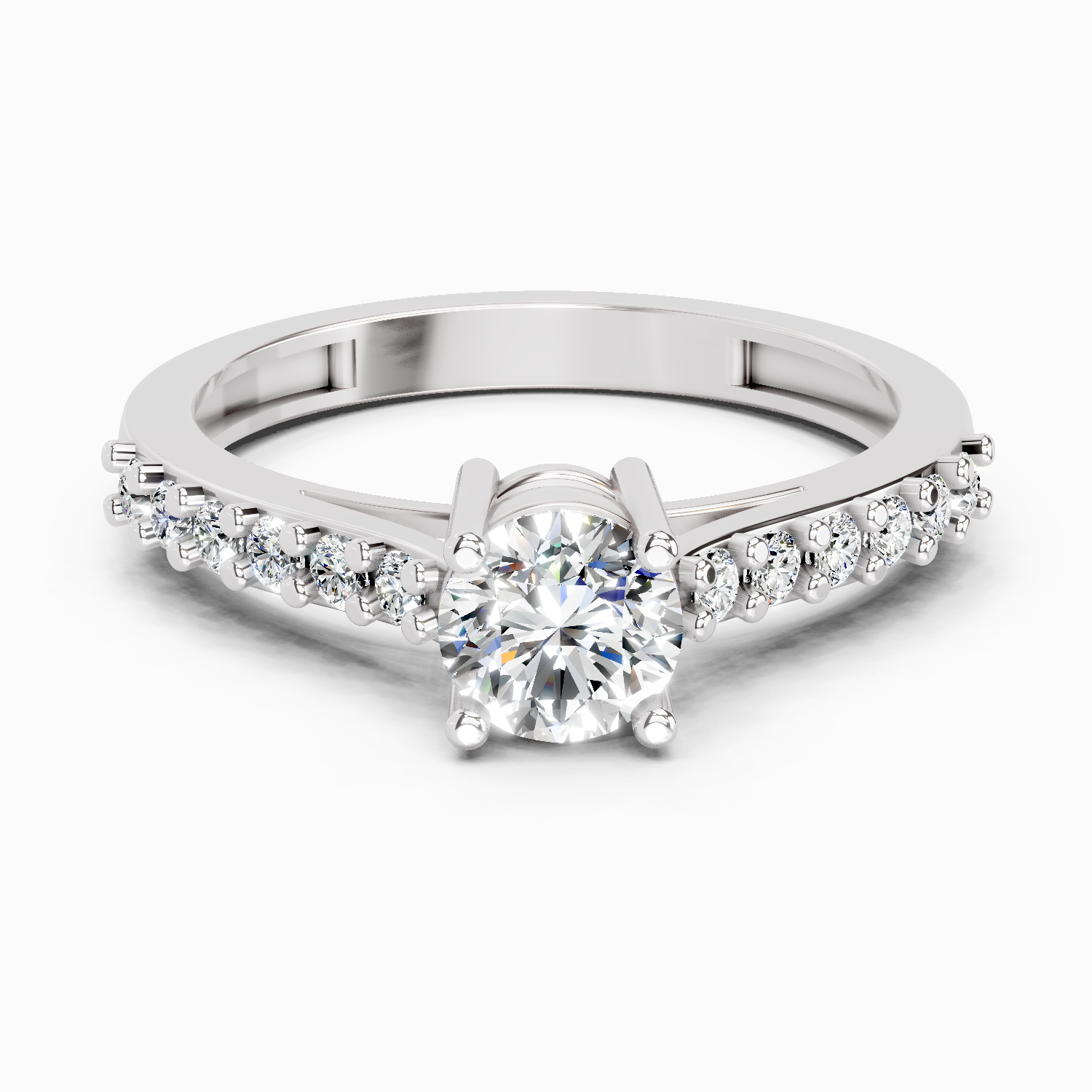 0.75 Carat Diamond Solitaire Ring