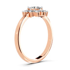 0.88 Carat Oval Shape Engagement Ring