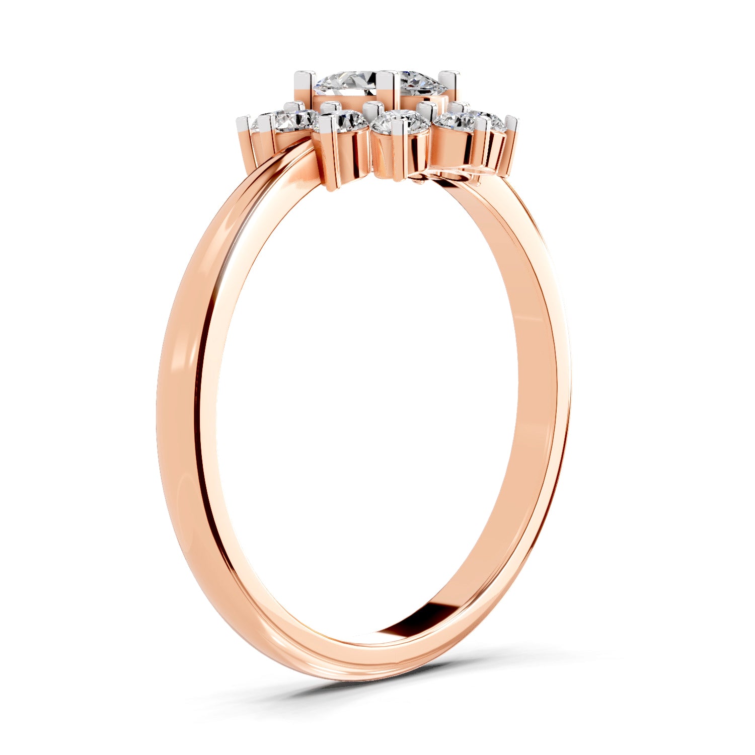 0.88 Carat Oval Shape Engagement Ring