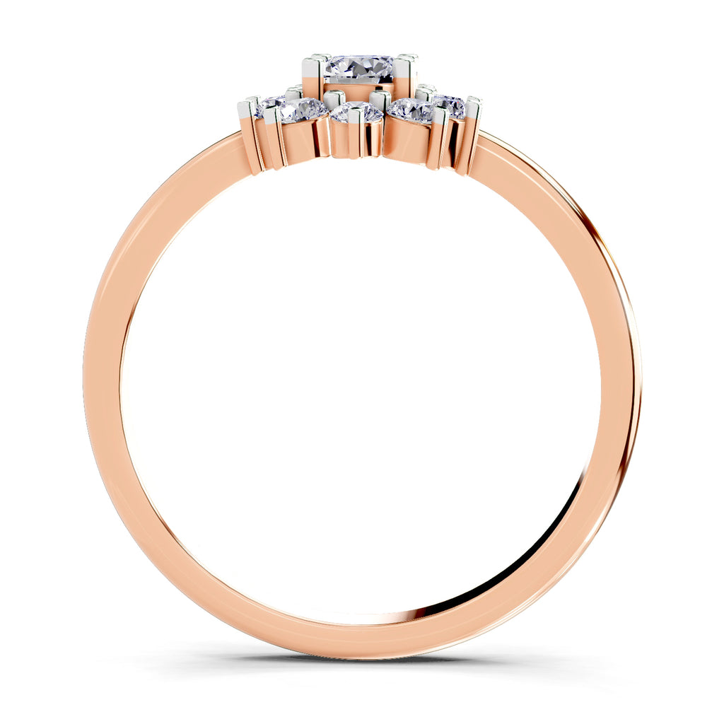 0.88 Carat Oval Shape Engagement Ring