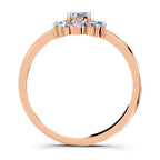 0.88 Carat Oval Shape Engagement Ring