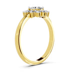 0.88 Carat Oval Shape Engagement Ring