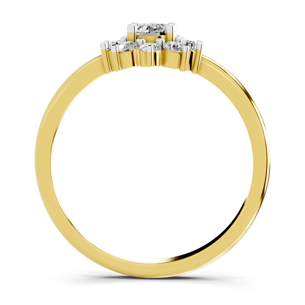 0.88 Carat Oval Shape Engagement Ring