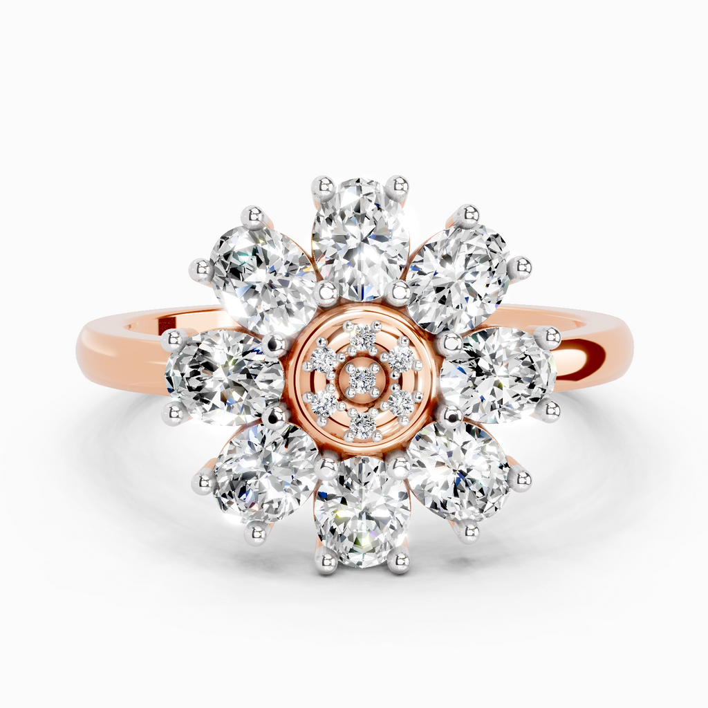 1.63 Carat Daisy Royale Promise Engagement Ring
