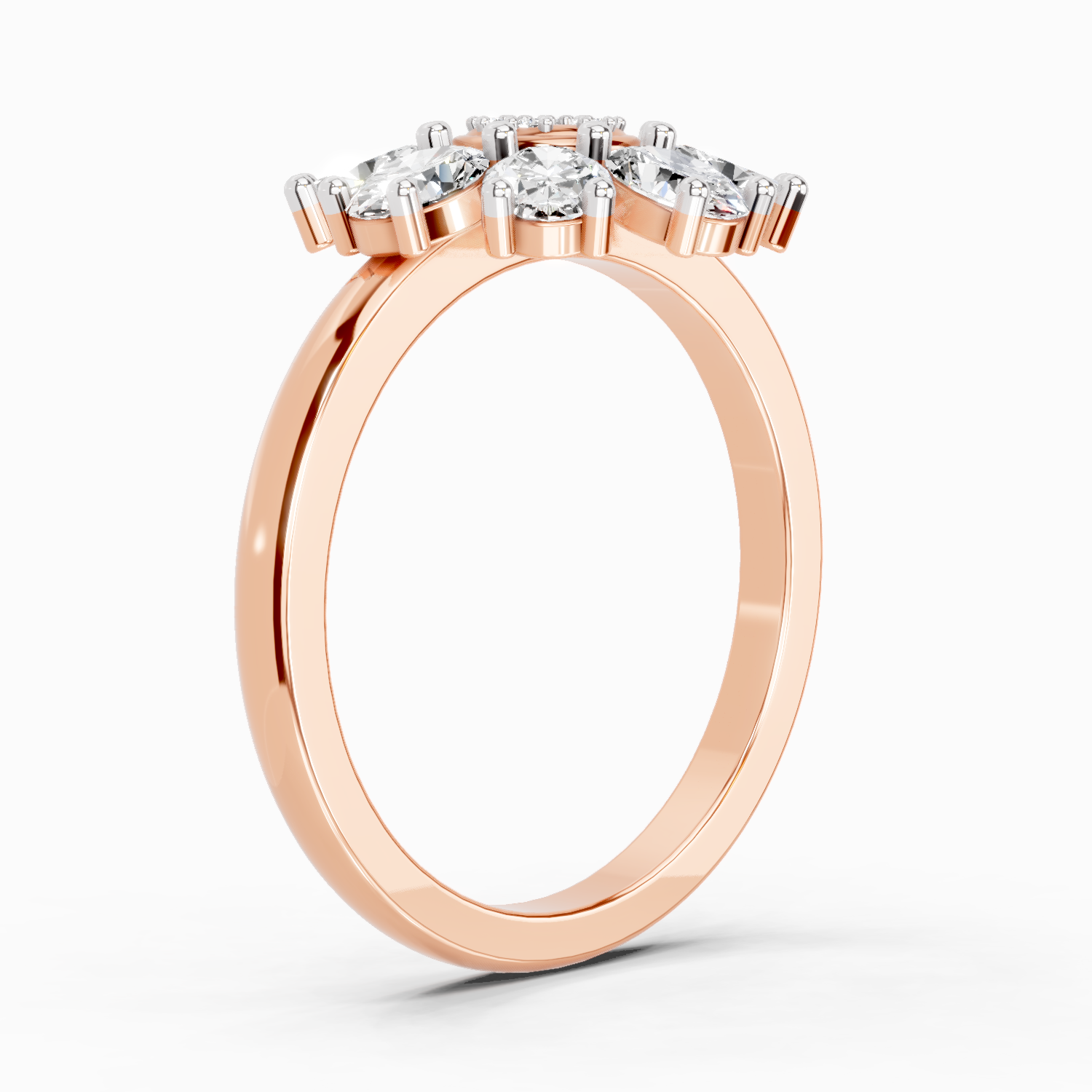 1.63 Carat Daisy Royale Promise Engagement Ring