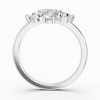 1.63 Carat Daisy Royale Promise Engagement Ring