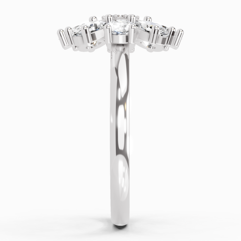 1.63 Carat Daisy Royale Promise Engagement Ring