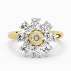 1.63 Carat Daisy Royale Promise Engagement Ring