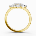 1.63 Carat Daisy Royale Promise Engagement Ring