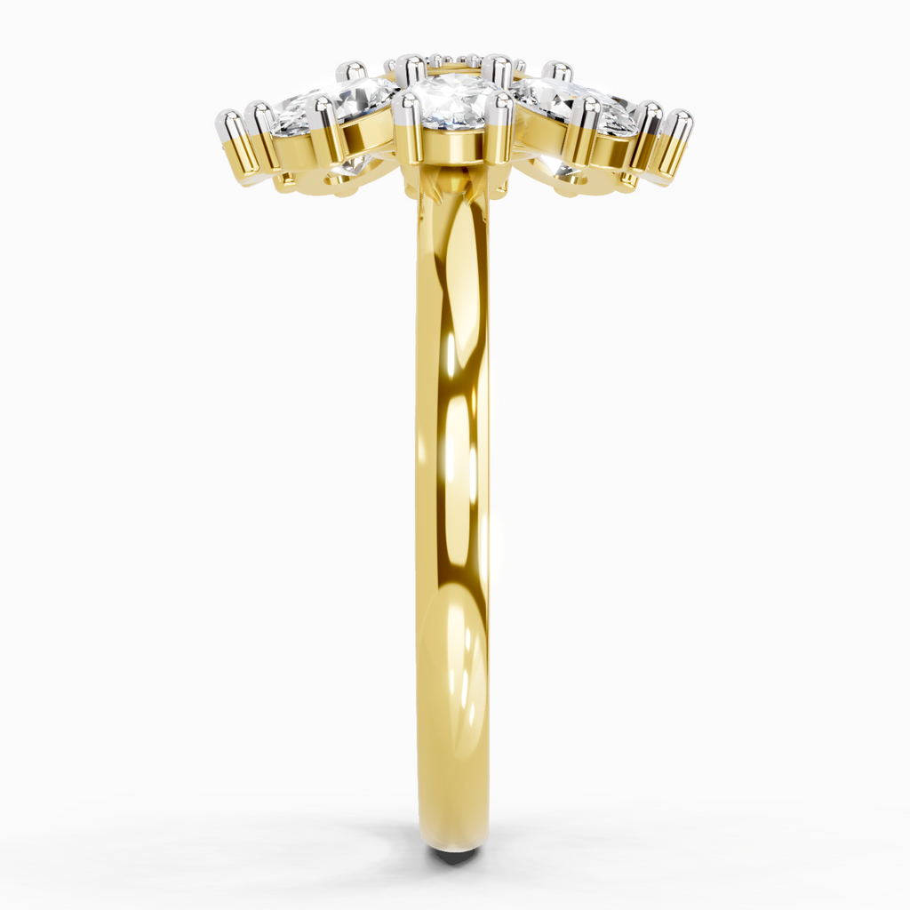 1.63 Carat Daisy Royale Promise Engagement Ring