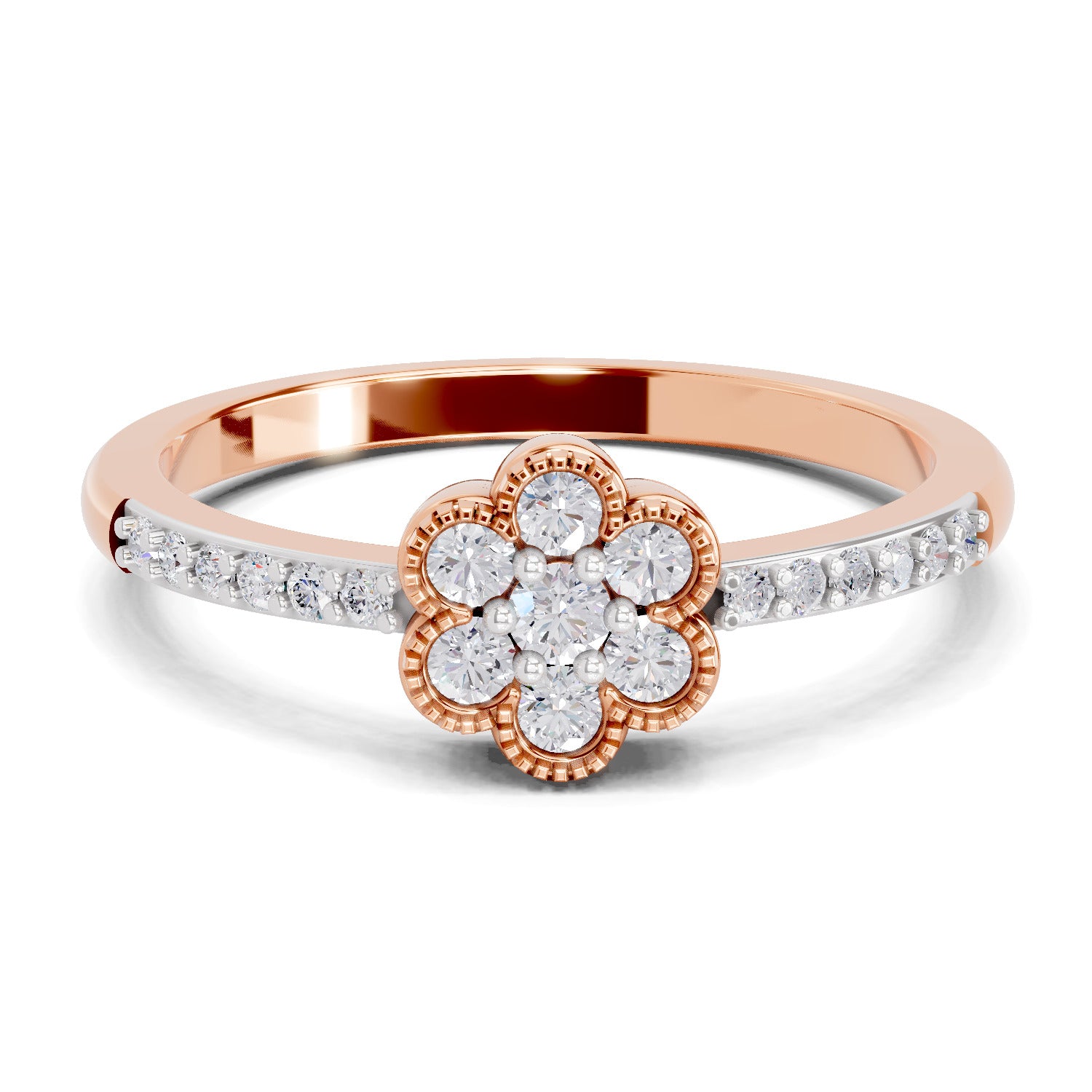 1.63 Carat Daisy Royale Promise Engagement Ring