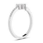 0.59 Carat Floral Engagement Ring