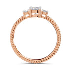 0.74 Carat Oval-Cut Diamond Engagement Ring