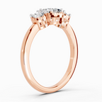0.88 Carat Nova Trinity Promise Engagement Ring