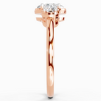 0.88 Carat Nova Trinity Promise Engagement Ring