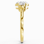 0.88 Carat Nova Trinity Promise Engagement Ring
